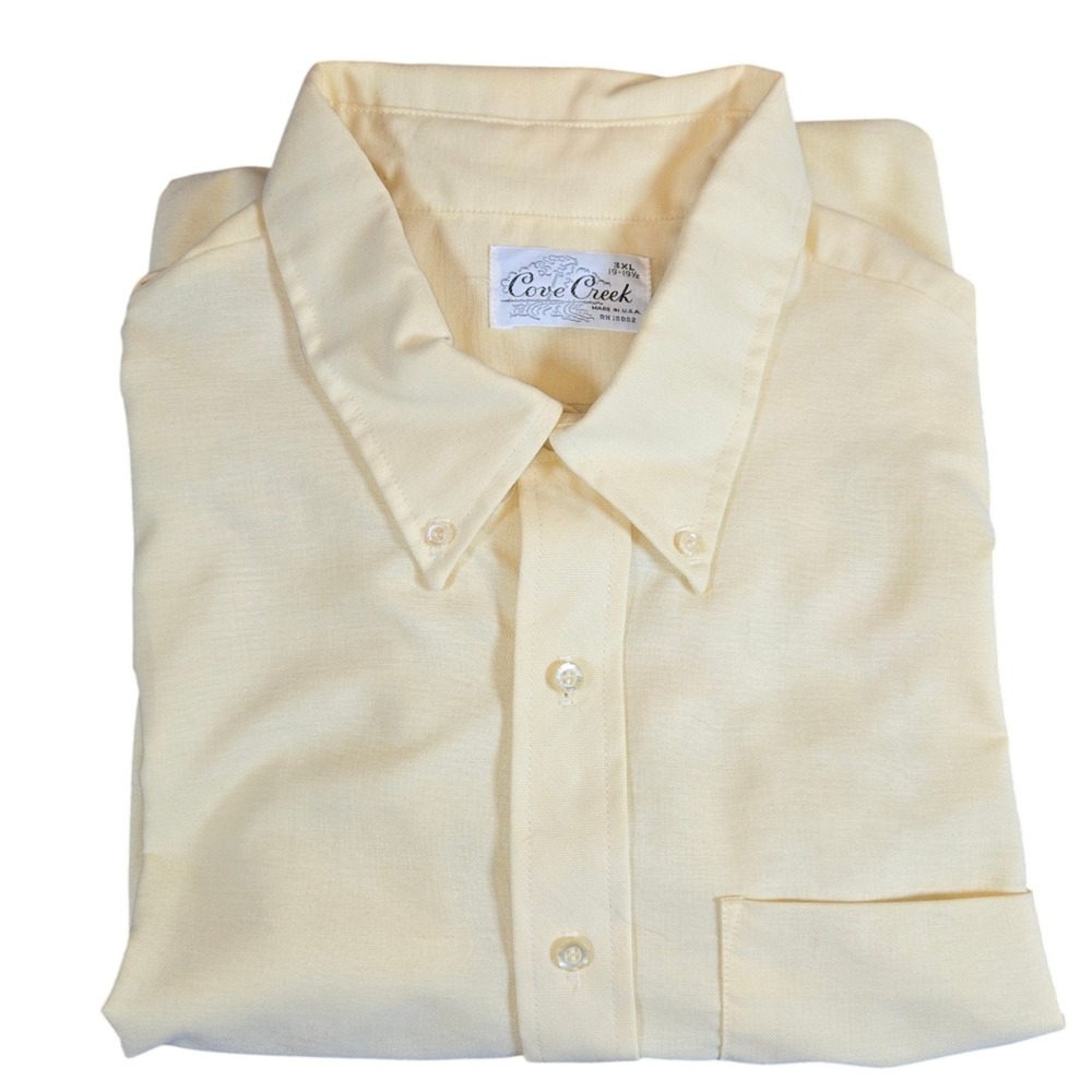 Cove Creek 3XL Menswear Button Down‎ Shirt Long Sleeve Casual Dress Shirt